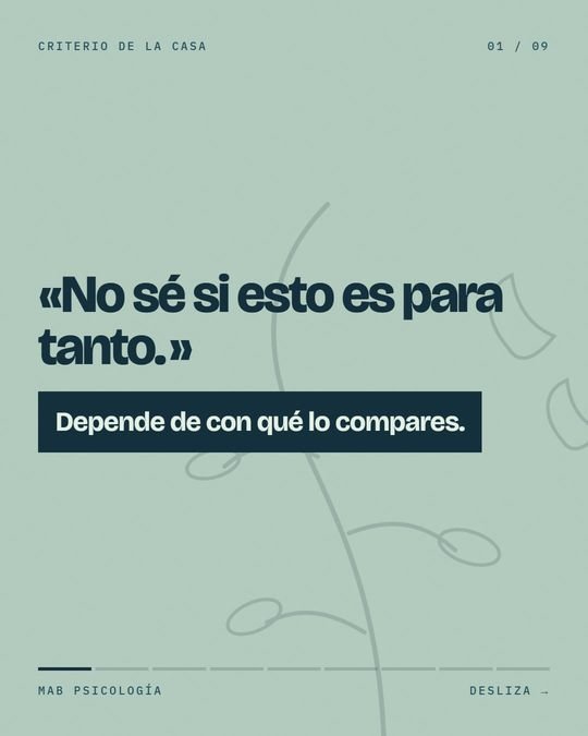 Portada de la publicación «No sé si esto es para tanto. Depende de con qué lo compares».